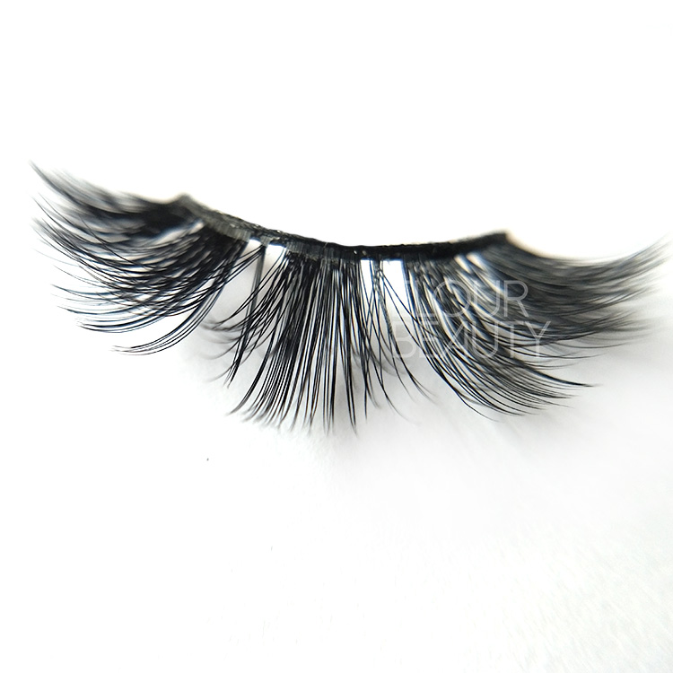 Beauty natural 3D faux mink lashes manufacturer China EL70